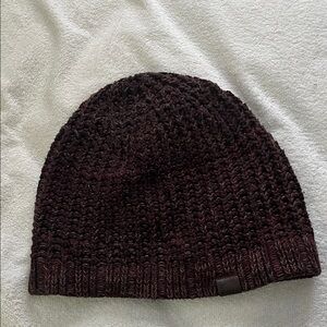 Roots Dark Maroon Cozy Knit Beanie